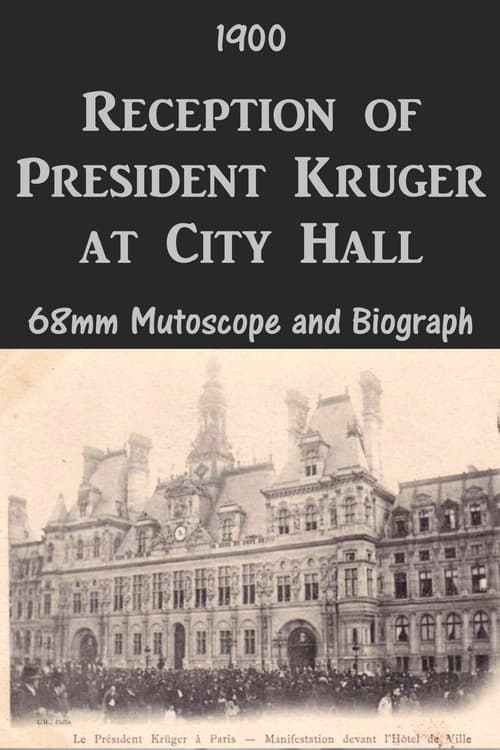 Reception of President Kruger at City Hall (1900)